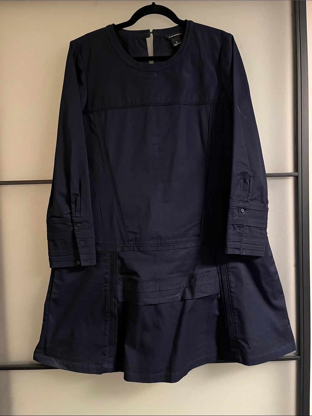Club Monaco Navy A-Line Dress